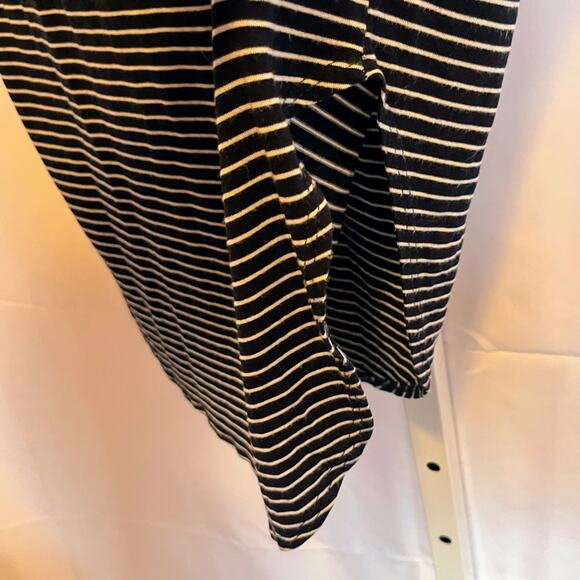 Olivia Rae Navy White Striped Tank Dress S Nautical Resort Coastal Preppy - Picture 7 of 9